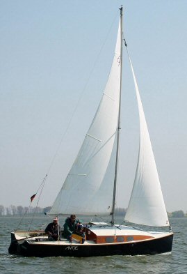 BlueStorm "ANTJE" sailing in the Baltic, 2004